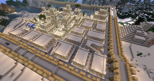 57 UXTbbEa Base of the buildings done in day