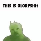 glorp-shit-screw-alien-green-cat-glorpshit